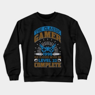 The Classic Gamer - Old Players Never die 1998 Crewneck Sweatshirt